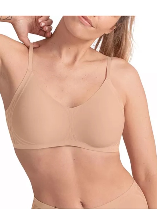 Honeylove Other - Honeylove Silhouette Wireless Seamless T-Shirt Bra Size 1X Sand LWBR0201